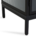 Сервант четырехдверный с рифленым стеклом The Keeper варинант исполнения - 5 | Loft Concept в Саратове