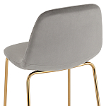 Барный стул на золотистых ножках VENDRAMIN Grey варинант исполнения - 7 | Loft Concept в Саратове