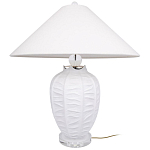 Настольная лампа керамическая с абажуром Valencia варинант исполнения - 2 | Loft Concept в Саратове