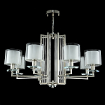 Люстра с 8-ю цилиндрическими плафонами из стекла Laurent варинант исполнения - 9 | Loft Concept в Саратове