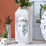 Ваза с золотисто-белыми фрагментами Faces of Imagination варинант исполнения - 4 | Loft Concept в Саратове