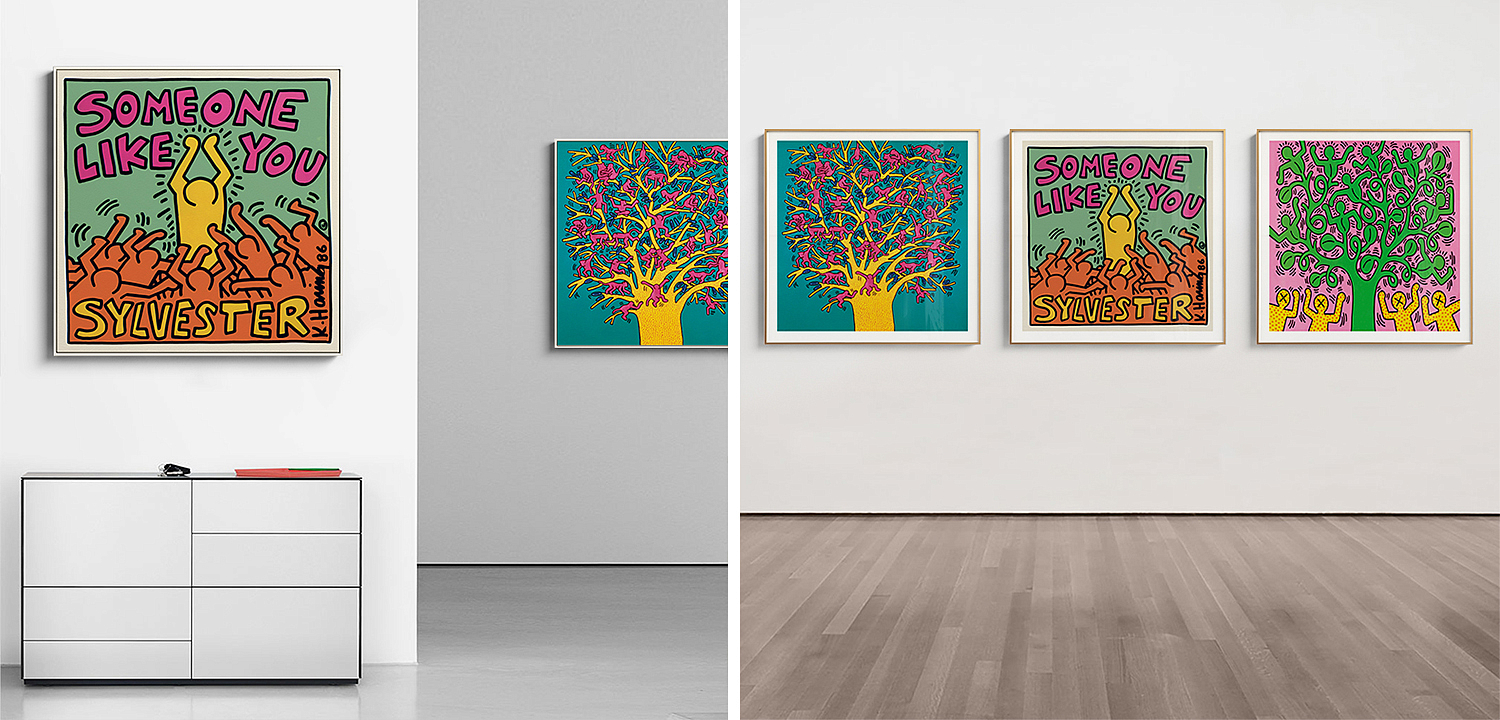 Постер Keith Haring 2 Постер Keith Haring 2 - Loft-Concept в Саратове