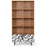 Широкий стеллаж с принтом Elise Rack варинант исполнения - 5 | Loft Concept в Саратове