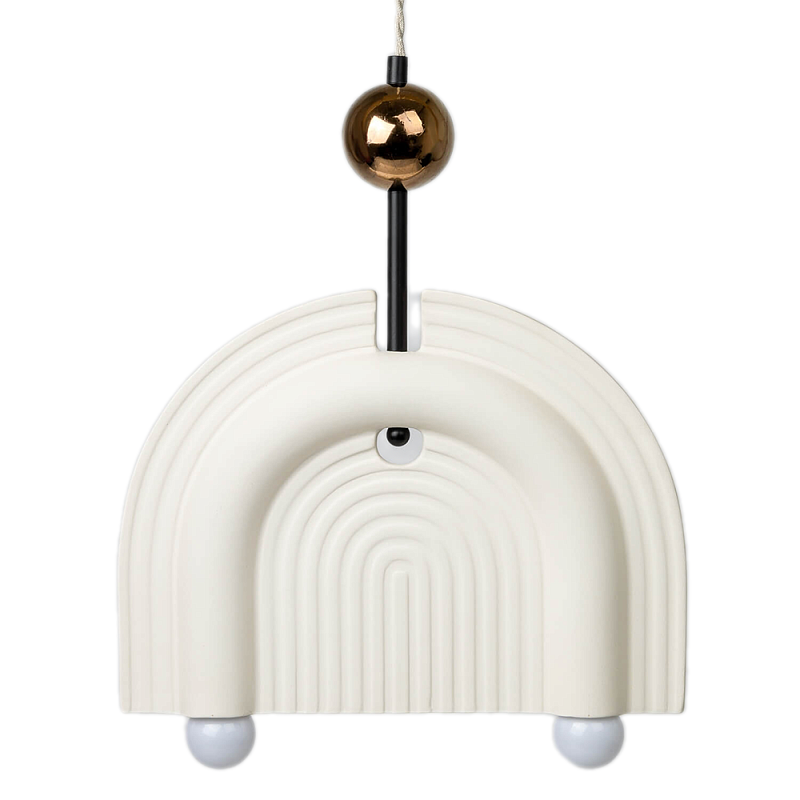 Подвесной светильник MOROSHKA big [white] Белый Бронза в Саратове | Loft Concept 