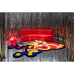 Дизайнерский ковер в виде бабочки Poltronova Tappeto Farfalla Rug варинант исполнения - 10 | Loft Concept в Саратове