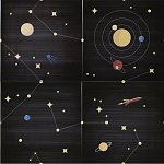 Плитка ассорти Космос варинант исполнения - 1 | Loft Concept в Саратове