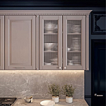 Угловая кухня с островом из массива дерева Amaline Kitchen Set варинант исполнения - 2 | Loft Concept в Саратове