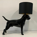 Лампа COLLECTION OF DOGS с абажуром Бультерьер варинант исполнения - 9 | Loft Concept в Саратове