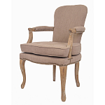 Кресло Aubrey Classical Armchair brown flax варинант исполнения - 3 | Loft Concept в Саратове