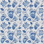 Плитка с узором Сердце варинант исполнения - 1 | Loft Concept в Саратове