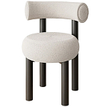 Стул с обивкой букле Pierres Grey Boucle Chair варинант исполнения - 1 | Loft Concept в Саратове
