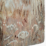 Современный Гобелен из шерсти в бежевых тонах Spring варинант исполнения - 2 | Loft Concept в Саратове