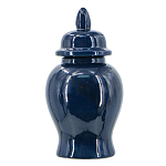 Ваза с крышкой однотонная Высота 31 см Chinoiserie Ceramics варинант исполнения - 5 | Loft Concept в Саратове