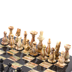 Шахматы настольные из натурального камня Оникс Decorative Thematic Chess варинант исполнения - 2 | Loft Concept в Саратове