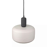 Подвесной светильник с круглым бежевым плафоном Quentin варинант исполнения - 3 | Loft Concept в Саратове