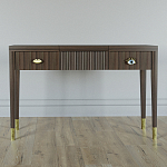 Туалетный стол - Трельяж Elsa Dreams Walnut 120 см варинант исполнения - 6 | Loft Concept в Саратове