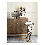 Столик приставной с основанием в виде гранатового дерева Pomegranate варинант исполнения - 2 | Loft Concept в Саратове