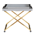 Стол сервировочный с зеркальной столешницей Splendid Serving Table варинант исполнения - 1 | Loft Concept в Саратове