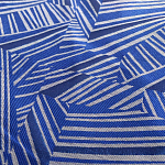 Мебельная ткань Жаккард синий принт 140 см T2-132 варинант исполнения - 1 | Loft Concept в Саратове