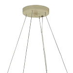 Люстра круглая из толстых деревянных реек Natural Style варинант исполнения - 3 | Loft Concept в Саратове