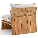 Уличное кресло из массива акации Trivett Wooden Chair варинант исполнения - 4 | Loft Concept в Саратове