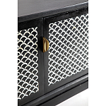 Буфет в гостиную с инкрустацией Bone Inlay sideboard - 4 doors варинант исполнения - 3 | Loft Concept в Саратове