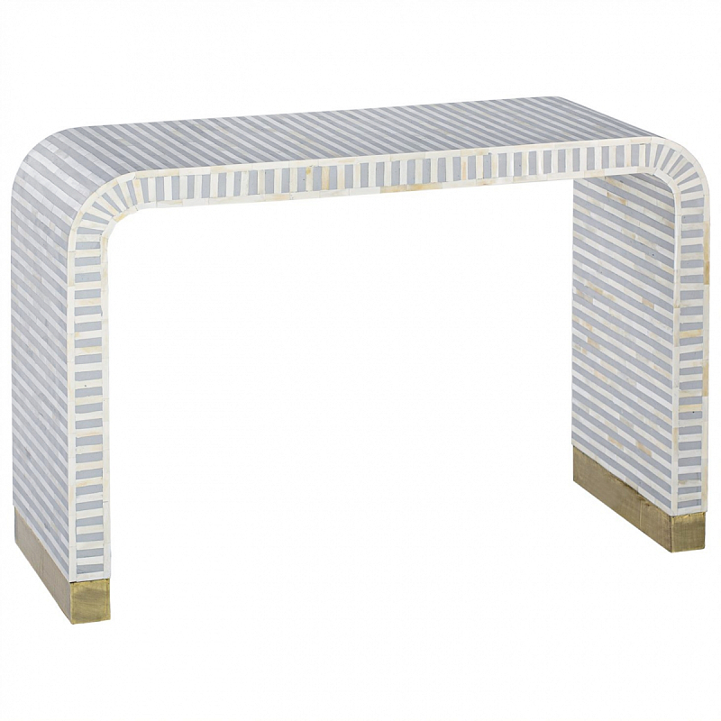 Beacon Console Table - Grey Серый Белый Beacon Console Table - Grey Серый Белый в Саратове | Loft Concept