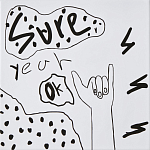 Плитка с узором Граффити 3 варинант исполнения - 3 | Loft Concept в Саратове