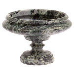 Фруктовница средняя из натурального камня Змеевик Шабровский Natural Stone Fruit Bowls варинант исполнения - 1 | Loft Concept в Саратове