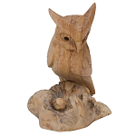 Статуэтка из дерева сова Animals of the World варинант исполнения - 5 | Loft Concept в Саратове