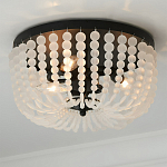 Потолочный светильник круглый с стеклянными бусинами Uniformity варинант исполнения - 2 | Loft Concept в Саратове