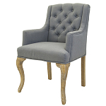 Кресло Mason Classical Armchair grey flax варинант исполнения - 3 | Loft Concept в Саратове