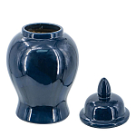 Ваза с крышкой однотонная Высота 48 см Chinoiserie Ceramics варинант исполнения - 1 | Loft Concept в Саратове