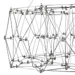 Люстра с тонкой металлической конструкцией цвета хром Quasar варинант исполнения - 4 | Loft Concept в Саратове