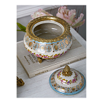 Шкатулка фарфоровая с цветочной росписью Eden Garden варинант исполнения - 6 | Loft Concept в Саратове