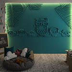 Барельеф OWLS варинант исполнения - 3 | Loft Concept в Саратове