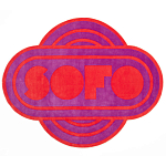 Дизайнерский ковер розовый Poltronova Sofo Rosancio Rug варинант исполнения - 1 | Loft Concept в Саратове