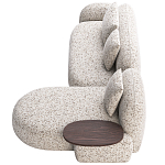 Модульный Диван Orus с кушеткой и столиком варинант исполнения - 4 | Loft Concept в Саратове