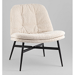 Кресло лаунж Tail молочный варинант исполнения - 1 | Loft Concept в Саратове