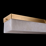 Подвесной светильник линейный из натурального камня Perfection of Geometry варинант исполнения - 3 | Loft Concept в Саратове