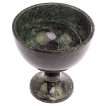 Конфетница из натурального камня змеевик Candy Bowl варинант исполнения - 2 | Loft Concept в Саратове