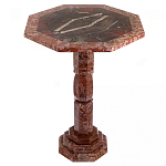 Кофейный стол из натуральных камней Лемезит и Яшма Natural Stone Tables варинант исполнения - 1 | Loft Concept в Саратове