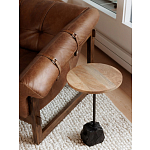 Двухместный диван Duncan винтажная коричневая кожа варинант исполнения - 7 | Loft Concept в Саратове