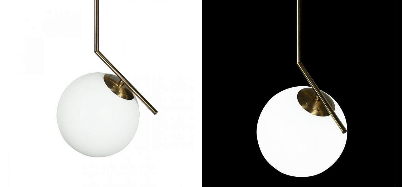Светильник подвесной Flos IC Lighting Gold Pendant Lamp Светильник подвесной Flos IC Lighting Gold Pendant Lamp - Loft-Concept в Саратове