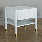 Прикроватная тумбочка с ящиком Elsa Dreams White варинант исполнения - 4 | Loft Concept в Саратове