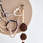 Круглое Дизайнерское Панно Дюна Round Panel Dune варинант исполнения - 1 | Loft Concept в Саратове