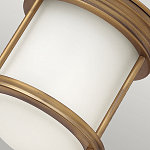 Потолочный светильник для ванных комнат с цилиндрическим стеклянным плафоном и одной лампой Hinkley варинант исполнения - 12 | Loft Concept в Саратове