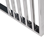 Столик журнальный с черной стеклянной столешницей Embodiment of Contemporary Art  варинант исполнения - 3 | Loft Concept в Саратове