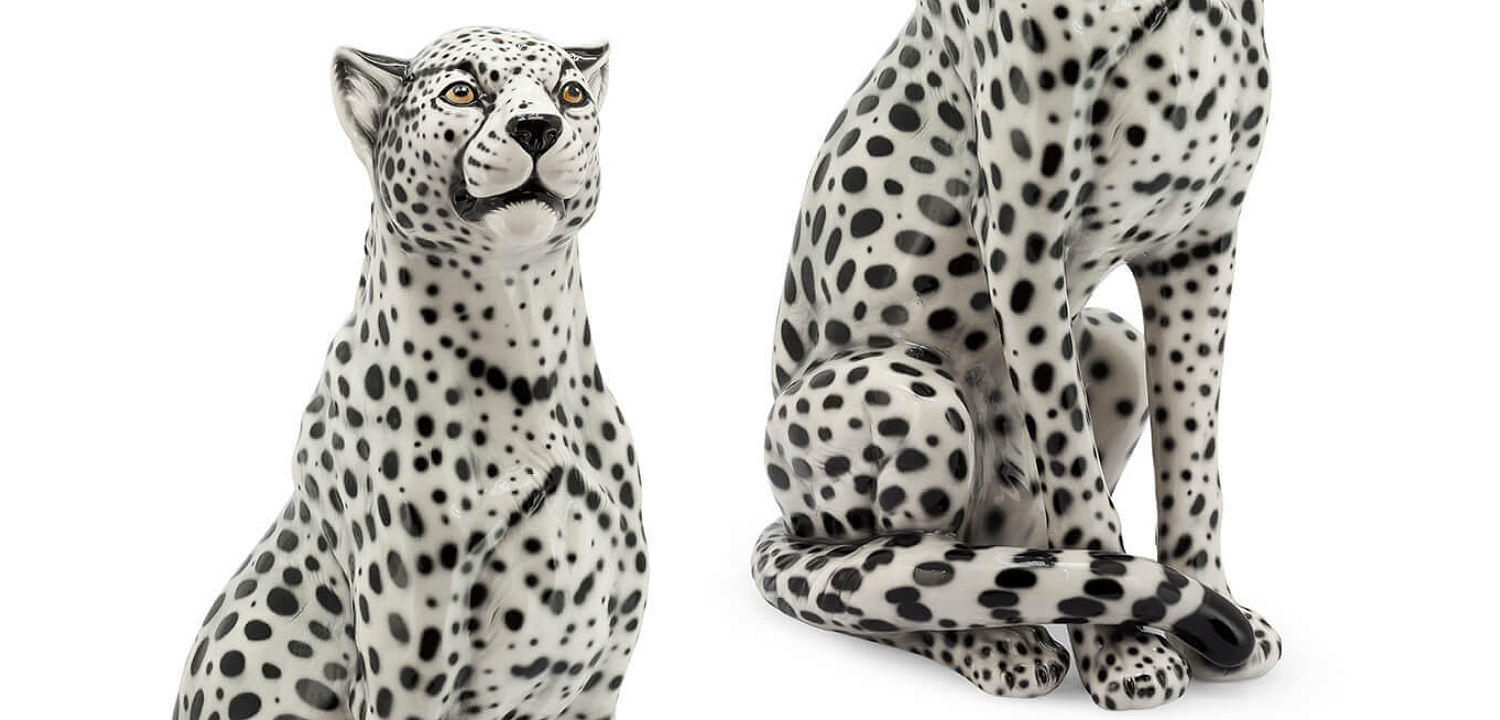 Аксессуар Гепард Abhika CHEETAH black and white Аксессуар Гепард Abhika CHEETAH black and white - Loft-Concept в Саратове