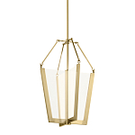  Подвесной светильник золотого цвета в форме фонаря Kichler варинант исполнения - 4 | Loft Concept в Саратове